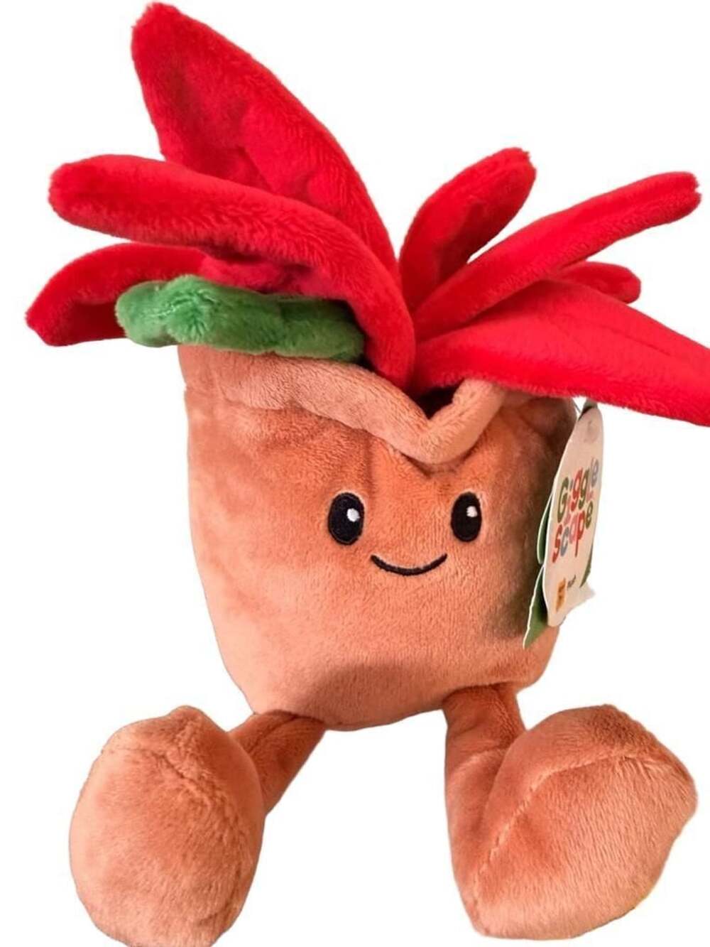 Giggle Scape Poinsettia Plush Toy